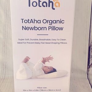 TotAha Organic Newborn Pillow 2 pack
